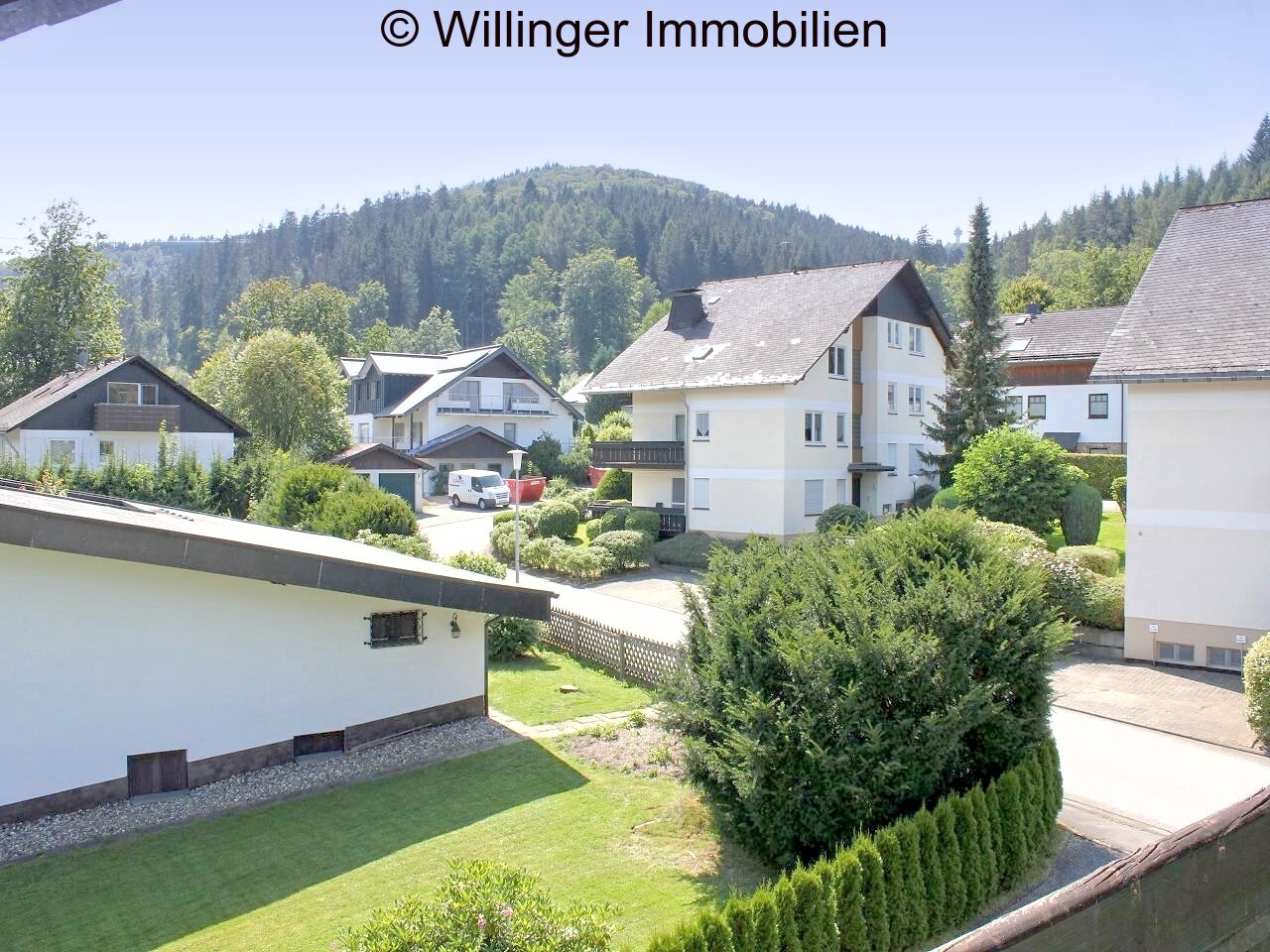  Obergeschoss Aussicht vom Balkon